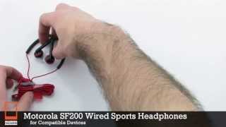 Motorola SF200 Wired Sports Headphones