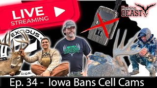 (Live!) The Beast Report - Ep. 34 - Exodus Outdoors and Iowa's Cell Cam Ban