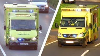 (x2) South East Coast Ambulance - Emergency Ambulance - Mercedes Sprinter