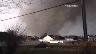 RAW FOOTAGE: Washington Tornado Destroys House While Man Is Inside