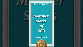 Member States of the SCO (2024): A Growing Eurasian Alliance【 SCO UPDATES 】#sco #geopolitics