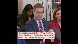 John Kirby Explains How Removing Razor Wire Helps People To Have Better Access To Cross The Border