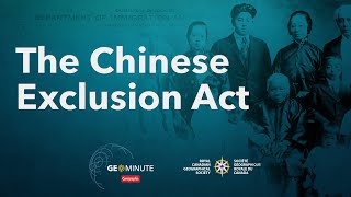 GeoMinute: The Chinese Exclusion Act