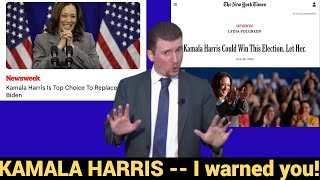 Live #751 - KAMALA HARRIS -- I warned you!