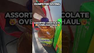 Assorted Chocolate Overload Haul🤤Dumpster Diving #dumpsterdiving #dumpsterdivingfilipino #freefood