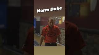 PBA Tour professional bowler Norm Duke bowling in slow motion.