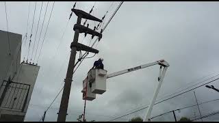 Trabajador de la construcción se electrocuto en la obra de ampliación de la Facultad de Salud