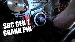 400 SBC ATI HUB /  How to Pin a Gen 1 Crankshaft for boost  #boost #400sbc #supercharger  #SBCboost