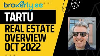 Real estate overview of Tartu - 2nd largest city in Estonia Oct 2022 #brokerage #estonia