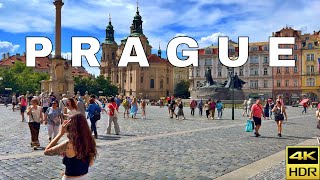 Exploring Beautiful Prague | 🇨🇿 Czech Republic 2024 | 4K HDR