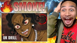 @PureOJuice wants all the smoke! Muzan Uk Drill (Demon Slayer) Reaction