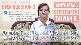 Part I , Gabungan Kosa kata JUMBLAH Keluarga || Tanya Jawab Seputar TKI Taiwan !!!