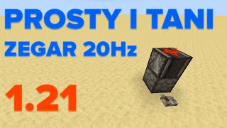 Zegarek 20 Hz w MINECRAFT 1.21