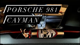 Porsche 981 Cayman Update