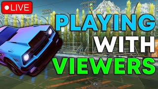 Playing rocket league casual and private match live with viewers │Road to 600 subscribers