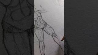 how i draw legs , anatomy for beginners #shorts