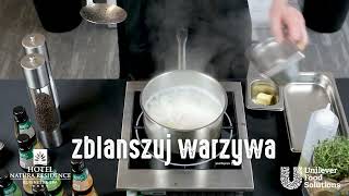 Filet z kaczki z gęsimi żołądkami i karmelizowanym kalafiorem