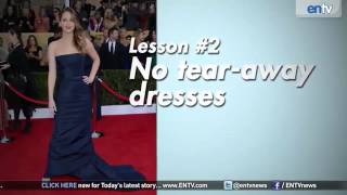 OSCARS 2013 Wardrobe Malfuctions   Jennifer Lawrence, Anne Hathaway, Jennifer Lopez - ENTV