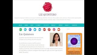 Entrevista a la cientifica y escritora mexicana Liz  Quintero de www.lizquintero.com