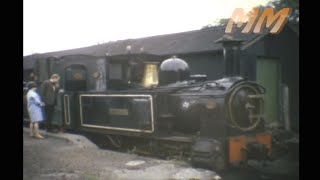 Welshpool & Llanfair plus the Talyllyn Railway 1967 old cine film 318