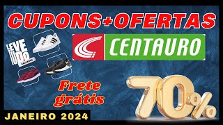 Cupom Centauro Janeiro 2024/Cupom Centauro 2024/Cupom Desconto Centauro 2024