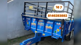 16 7 ਟਰਾਲਾ ਵਿਕਾਊ ਆ ਜੀ || trolley sale for in Punjab | heavy weight 😃📞8146283882