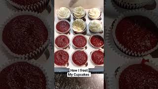 I used Piping Tip 1M to frost these Cupcakes.. #darecipequeen #bakers