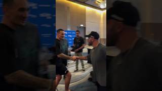 Max Holloway and Alexander Volkanovski met before UFC 308