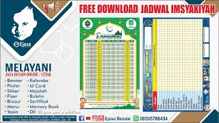 FREE DOWNLOAD JADWAL IMSYAKIYAH