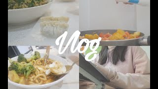 [Yhurri]被疫情困在公寓的留学日常|一人食减肥食谱更新|留学VLOG