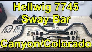 [HOW TO] Install Hellwig 7745 Sway Bar kit on 2015-2020 Canyon / Colorado