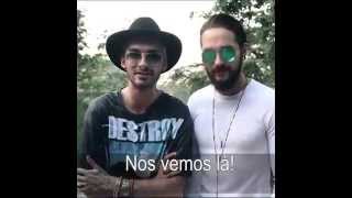 Bill & Tom Kaulitz video message for the Brazilian fans