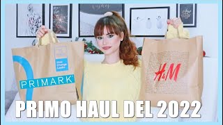 PRIMO HAUL DEL 2022!! PRIMARK, H&M, PIAZZA ITALIA