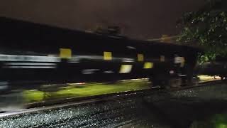 Friday night railfanning- IAIS 509. IAIS 706 & IOWA INTERSTATE heritage unit 516 westbound