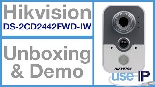 Camera Demo & Unboxing: Hikvision DS-2CD2442FWD-IW 2.8mm 4MP Cube Camera