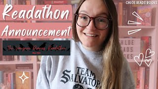 ANNOUNCING.... The Vampire Diaries Readathon | May 2024! Round 2!