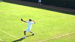 Grigor Dimitrov Plays Catch