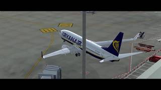 RYANAIR LEBL Takeoff RWY07L