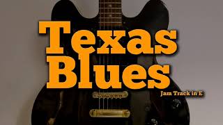 Easy Texas Blues | Guitar Backing Track Jam in E