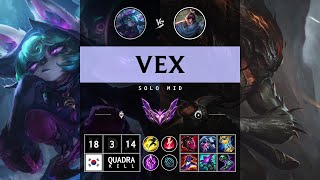 Vex Mid vs Yasuo - KR Master Patch 14.12