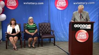 West Virginia Lottery - Penny and Pam $1 Million Powerball Winners 050514