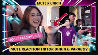 BTR MUTE REACTION TIKTOK UHIGH DAN NOVA PARABOY ‼️ MUTE JOGET TIKTOK PARGOY VIRAL ‼️