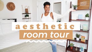 aesthetic room tour | pinterest inspired room tour