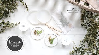 Botanical Resin Coaster Instructional Video - May 2021 Creative HOME DIY Box