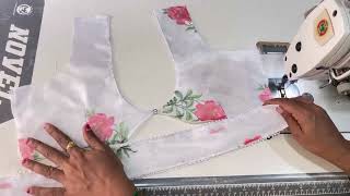 Without bukaram blouse design/new blouse design/blouse back neck design/blouse designs/blouse design