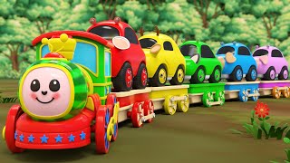 Finger Family Song - Dozer Excavator Train  Nursery Rhymes Toddler Learning Video Song with Lyrics