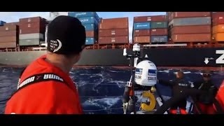 Container ship and cargo tracking -- interviews with Inmarsat and Bloomberg