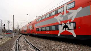 Электропоезд-аэроэкспресс ЭШ2-001 "Stadler"