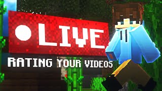 HIVE LIVE RATING UR CHANNELS + VIDEOS!!!!