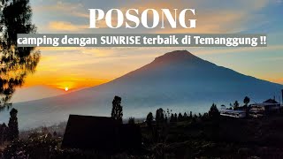 SUNRISE TERBAIK DI TEMANGGUNG II CAMPING DI POSONG - TEMANGGUNG , JAWA TENGAH ...